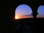 Atardecer desde el Hotel Vega de Cazalla. Ccazalla de la Sierra